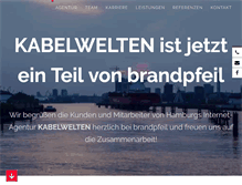 Tablet Screenshot of kabelwelten.de